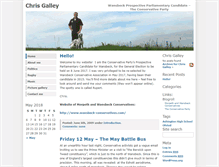 Tablet Screenshot of chrisgalley.com